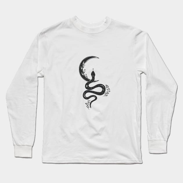 Luna Soul Series 17 Long Sleeve T-Shirt by studioaartanddesign